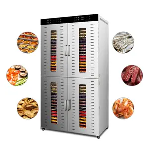 Industrial 80 Trays Stainless Steel Big Capacity Food Dehydrator Machine Vegetable Drying Machine Casava Dehydrator