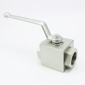 Válvula de Cierre de Núcleo de Bola de Alta Presión DN40 KHB-G1 1/2 Fabricada en Acero al Carbono con Rosca Interna para Detener el Flujo - Product Image 2