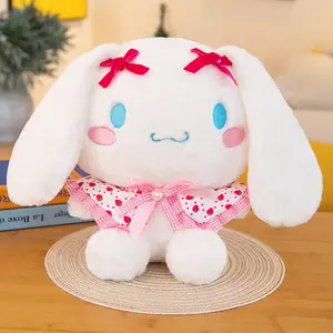 Bonecos de pelúcia melódicos Kuromi melodiosos e macios, personagens famosos de anime e desenhos animados, brinquedos de pelúcia para presente de meninas