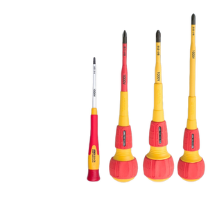 ชุดไขควงหุ้มฉนวน <span class=keywords><strong>ANEX</strong></span> 1000V ของแท้จากญี่ปุ่น, <span class=keywords><strong>ไขควง</strong></span>ช่างไฟฟ้ารับรองมาตรฐาน VDE, เครื่องมือช่างมืออาชีพ - Product Image 3