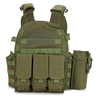 JSH 900D Forces spéciales gilet tactique grande capacité ordinateur intercalaire Airsoft gilet tactique à dégagement rapide gilet Softback