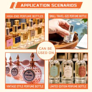 Customizable Waterproof Metal <strong>Labels</strong> High Adhesive Scratch-Resistant Metal Perfume <strong>Label</strong> - Product Image 4