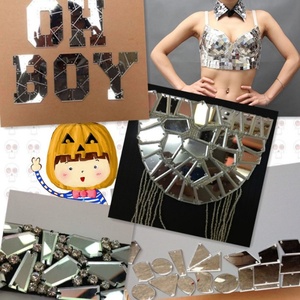 OLeeya Venta al por Mayor de Cristales Acrílicos Planos con Acabado de Espejo, Más de 35 Formas, para Coser y Decorar Vestidos - Product Image 6