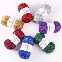 En stock – Fil à cils en nylon double plume multi-spécifications 1,3 cm 2 cm 9NM 11NM, entièrement teint, anti-boulochage