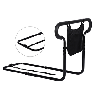 <b>Bed</b> <b>Rails</b> For Elderly Adults Safety, <b>Bed</b> Assist <b>Rail</b> With Dual Grab Bars Fall Prevention <b>Bed</b> <b>Side</b> <b>Rails</b> For Seniors Handicap - Product Image 1