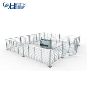 Can be customized pig fattening pen manufacturer pig farming equipment pig cages farm