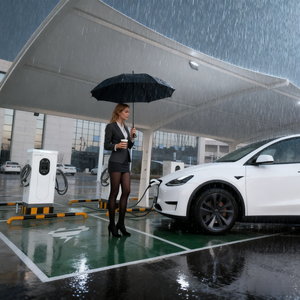 Home Use Type2 3.5KW 16A 220V <b>Portable</b> Solar Ev <b>Charging</b> <b>Station</b> With 5m Cable - Product Image 2