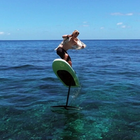 Planche de surf électrique E-Foil en carbone intégral de haute qualité, 45*55KM/h, hydrofoil avec batterie et moteur Efoil