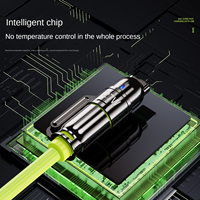 Cable de Datos Tipo-C de Silicona 4 en 1 de 240W con Carga Rápida, Cable USB con Luz LED Fluida, USB C Líquido