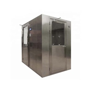 Ayakkabı temizleme ile GMP standart temiz oda sınıfı 100 paslanmaz çelik hava duş tüneli - Product Image 6