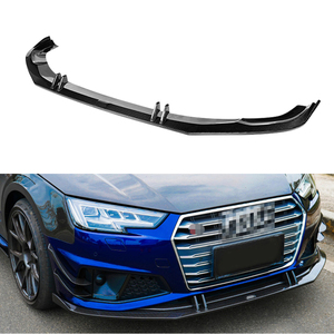 2019-2020 <span class=keywords><strong>Audi</strong></span> A4L S4 Sline กันชนหน้าสปอยเลอร์แยกลิปสภาพใหม่อุปกรณ์เสริมคาร์บอนไฟเบอร์แท้ - Product Image 1