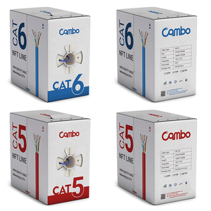 สายเคเบิลอีเทอร์เน็ต Cat6a <span class=keywords><strong>Cat6</strong></span>ใช้กลางแจ้งเป็นสาย RJ45ทองแดง23 24AWG UTP SFTP สำหรับเครือข่าย LAN จำนวนมาก - Product Image 5