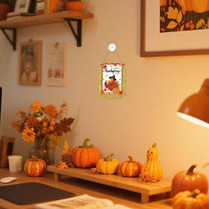 10x15cm Thanksgiving Day Mini Pennant Car Flags <b>Window</b> Hanging <b>Suction</b> <b>Cup</b> - Product Image 2