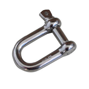 304 Stainless Steel D-Type <b>Shackle</b> D-Shaped Marine Lifting Lock <b>Shackle</b> Explosion-proof European D-Type <b>Shackle</b> Curved <b>Shackle</b> - Product Image 3