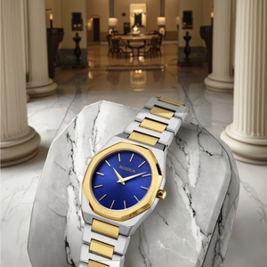 Relojes de Lujo para Mujer, de Acero Inoxidable, Dorados, de Cuarzo, Venta al por Mayor - Product Image 1