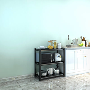Étagère de rangement en acier multicouche, étagère de cuisine en fer pour <span class=keywords><strong>micro</strong></span>-ondes, étagères empilables pour la cuisine - Product Image 6