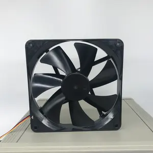 135CFM yüksek hava akımı PC Fan 140mm 4Pin eksenel egzoz fanı/düşük gürültü plastik RGB soğutma fanı için kılıf