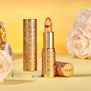 Crystal Color-Changing Petal Lip Balm High-quality Lip Balm with a Beautiful Appearance Long-lasting Moisturizing Lip Balm - Product Image 1