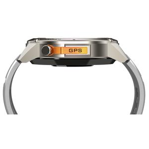 Montre connectée CE FCC RoHS 2024 pour hommes, montre connectée de sport de plein air, étanche 5ATM, GPS intégré, suivi de trajectoire hors ligne, baromètre - Product Image 5