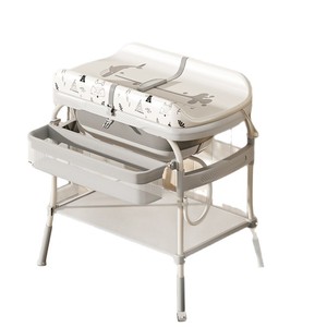 Directly Supplied Manufacturer Portable 2-in-1 Plastic Baby Crib Diaper Changing Massage <strong>Bathing</strong> <strong>Table</strong> Multifunctional Newborns - Product Image 5