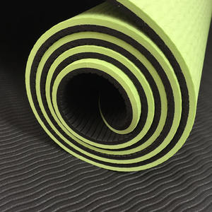 Tapete de <span class=keywords><strong>Yoga</strong></span> Personalizado Antideslizante, Ecológico, de TPE, Tapete de Pilates con Logotipo Personalizado, Tapete de <span class=keywords><strong>Yoga</strong></span> de Doble Capa - Product Image 1