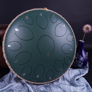 Tambour à langue en acier de 14 pouces avec 15 notes, instrument de percussion à main, mallettes incluses, vente en gros - Product Image 4