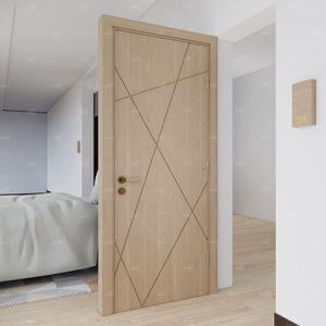 Cina top fornitori porta tagliafuoco 20 60 90 minuti 120 legno porta puerta de madera resistente <span class=keywords><strong>al</strong></span> fuego interno hdf porta per la casa - Product Image 6