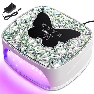 Lámpara de <span class=keywords><strong>Uñas</strong></span> Inalámbrica SUN C20 Plus Butterfly con Sensor Inteligente, 188W, 67 LED, Sin Daño a las Manos, Recargable, <span class=keywords><strong>UV</strong></span> LED - Product Image 5