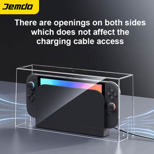 Coque de protection en acrylique Jemdo pour <span class=keywords><strong>Switch</strong></span> 2 pour <span class=keywords><strong>Nintendo</strong></span> Housse anti-poussière avec étui pour manette de <span class=keywords><strong>jeu</strong></span> Accessoire pour console de <span class=keywords><strong>jeu</strong></span> NS2 - Product Image 2