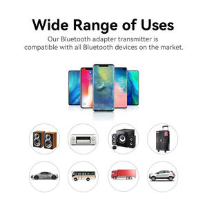 <span class=keywords><strong>Adaptador</strong></span> USB BT <span class=keywords><strong>5</strong></span>.4 de 3.<span class=keywords><strong>5</strong></span> mm Auxiliar Inalámbrico de Música Estéreo <span class=keywords><strong>para</strong></span> Automóvil y <span class=keywords><strong>PC</strong></span>, Receptor de Audio Inalámbrico de Salida Dual con Micrófono - Product Image 3