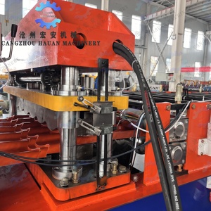 Chinese dakpanmachine voor de fabricage van gekleurde stalen dakpannen met motorlager & tandwiel - Economische machines - Product Image 3
