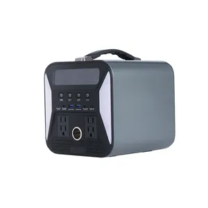 Portable Power Station 300W 500W AC 220V 240V Smart Output Port Power Bank Super Quick Charge Solar Generator Power Station