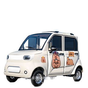 Vehículo Eléctrico Económico <span class=keywords><strong>de</strong></span> 4 Ruedas y Baja Velocidad, 4 Asientos, Mini Auto <span class=keywords><strong>de</strong></span> Pasajeros para Adultos, LSV para Uso en Comunidades Privadas y Barrios - Product Image 2