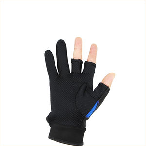 <span class=keywords><strong>Guanti</strong></span> da pesca traspiranti antiscivolo in Neoprene <span class=keywords><strong>guanti</strong></span> da caccia tagliati a tre <span class=keywords><strong>dita</strong></span> attrezzatura da pesca - Product Image 2