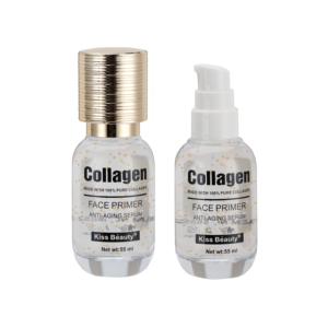 Baiser beauté maquillage 100% <span class=keywords><strong>pur</strong></span> collagène apprêt humidité maquillage Base longue durée éclaircir serrer Anti-âge peau pores apprêt - Product Image 5