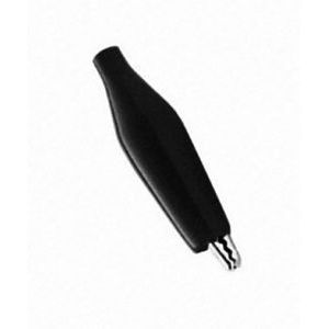 Black Alligator Clip Small Laboratory <b>Clamp</b> For Electrical Testing - Product Image 3