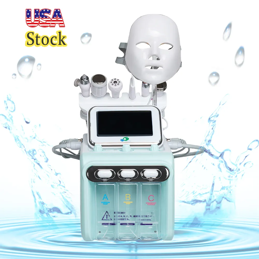 Hydrogen-Oxygen Facial Machine 7 in 1 Multifunctional Professional Hydro facial Machine for Home and Beauty Salon