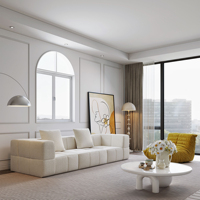Luxuriöses 3-Sitzer-Sofa für Wohnzimmer, Kompressionsstoff-Sofa, Hotel-Modulsofa, L-förmiges Möbelstück, Modernes Ecksofa, Komprimiertes Sofa