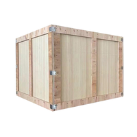 Meubles expédition grande boîte en bois Chine caisse en bois contreplaqué de haute qualité peut être utilisé pour le stockage boîte d'emballage en bois