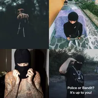 Gorro de lana Maden para hombre, gorros de invierno para mujer, bufanda, máscara, gorras, gorro grueso y cálido hecho a mano, gorros tipo hiyab.