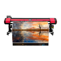 Impresora Plotter de 3.2m con Corte, Eco Solvente, de Escritorio, 720, 60cm, 120cm, Xp600, I3200, con Tres Funciones de Impresión Eco Solvente