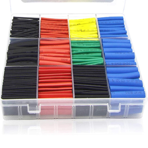 <span class=keywords><strong>Doal</strong></span> pared con pegamento negro 3 relación tubo de encogimiento de calor conjunto caja de almacenamiento - Product Image 2