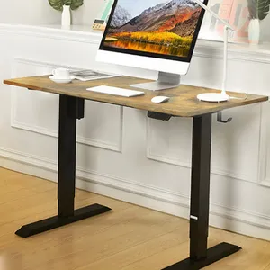 ZGO Space Saving Tables 2 Stages Height Adjustable Standing Office Desk Sit-stand Desk Single Motor Smart Lifting Desk
