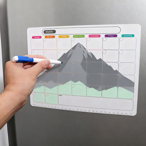 Planificateur magnétique effaçable à sec pour réfrigérateur, idéal pour la famille et la <span class=keywords><strong>cuisine</strong></span> – Nouveauté très prisée pour photos de paysages extérieurs - Product Image 4