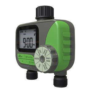 Dispositif d'irrigation automatique intérieur intelligent à double vanne Nouveau dispositif d'arrosage de plantes à fleurs en plastique chronométré pour balcon Jardinier paresseux - Product Image 2