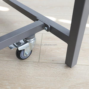 ถังขยะตาข่ายสำหรับซูเปอร์มาร์เก็ตตารางใหม่พร้อมล้อถอดออกได้วัสดุเหล็กบรรจุในกล่อง - Product Image 6