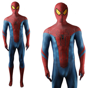 Costume da Uomo Adulto Ispirato a <span class=keywords><strong>Spider</strong></span>-<span class=keywords><strong>Man</strong></span>, Tuta Nera con Motivo a Ragnatela e Maschera, Costume per Halloween - Product Image 2