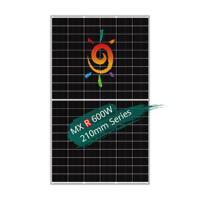 Panneaux solaires 600W, cellule solaire, prix d'usine le moins cher