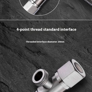 Van góc dày dặn bằng thép không gỉ 304, một vào hai ra, dùng cho gia đình, điều khiển nước nóng, kích thước <span class=keywords><strong>1</strong></span>/2 inch - Product Image 4