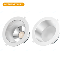 Spot encastré commercial dimmable LED pour plafond, certifié CE CB ErP RoHS, disponible en entrepôt UE